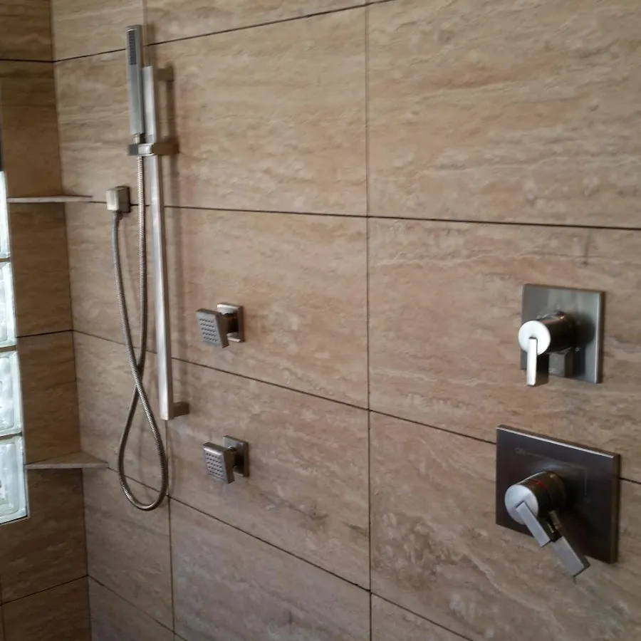 Shower fixture installation for Frozen Pipe Repair in Rochelle